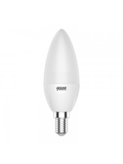 Лампа светодиодная Elementary 6Вт свеча 3000К тепл. бел. E14 420лм промо (уп.3шт) GAUSS 33116T