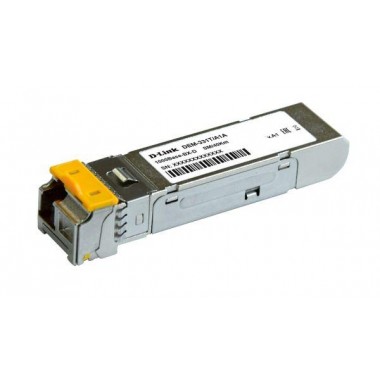 Трансивер SFP 331T/20KM/A1A WDM с 1 портом 1000BASE-BX-D (Tx:1550 нм Rx:1310 нм для одномод. оптич. кабеля D-Link 1692272