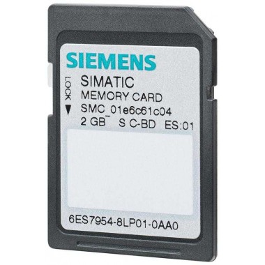 Карта памяти SIMATIC S7 MC для ЦПУ S7-1X00 3.3 В FLASH 2ГБайт Siemens 6ES79548LP020AA0