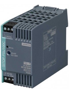 Блок питания стабилизированный SITOP PSU100C 24В/2.5А Siemens 6EP13325BA00