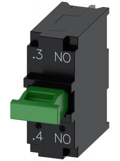 Модуль контактный с 1 контактным элементом 1НО вывод под пайку для использования на печатных платах Siemens 3SU14003AA105BA0