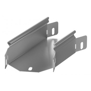 Угол для лотка горизонтальный 45град. 50х50 0.8мм нерж. ASD-electric STH.0505.408.INOX