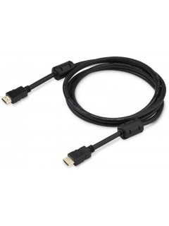 Кабель аудио-видео HDMI 1.4 HDMI (m)/HDMI (m) 1.8м. феррит.кольца черн. (HDMI-19M/19M-1.8M-MG) BURO 817219