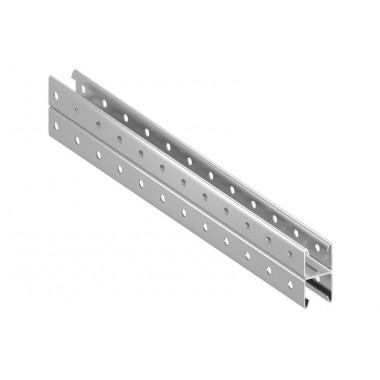 Профиль STRUT двойной PDH41 L=3.0м S=2.5мм нерж. ASD-electric PDH.41.3025.INOX