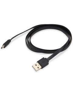 Кабель BHP MICROUSB 1M FLAT micro USB B (m) USB A(m) 1м черн. плоский BURO 409281
