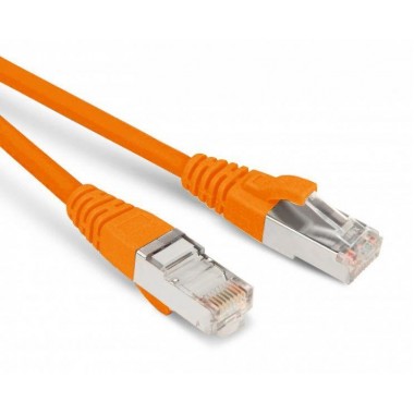 Патч-корд PC-LPM-SFTP-RJ45-RJ45-C5e-2M-LSZH-OR; SF/UTP экранир. кат.5e; LSZH; 2м оранж. Hyperline 264360