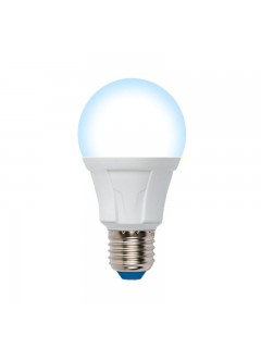 Лампа светодиодная LED-A60 10W/6500K/E27/FR/DIM PLP01WH Яркая 10Вт матовая 6500К холод. бел. E27 диммир. (упак. картон) Uniel UL-00004285