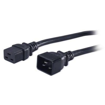 Кабель питания PWC-IEC19-IEC20-5.0-BK IEC 320 С19-IEC 320 С20 (3х1.5) прям. вилка 16А 5м Hyperline 43796