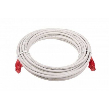 Патч-корд PC-LPM-UTP-RJ45-RJ45-C5e-10M-LSZH-GY U/UTP кат.5е LSZH 10м сер. Hyperline 42306