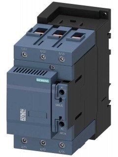 Контактор конденсатора AC-6В 100кВАр /400В 2НЗ 110В AC 50Гц 3п типоразмер S3 винтовой зажим Siemens 3RT26461AF05
