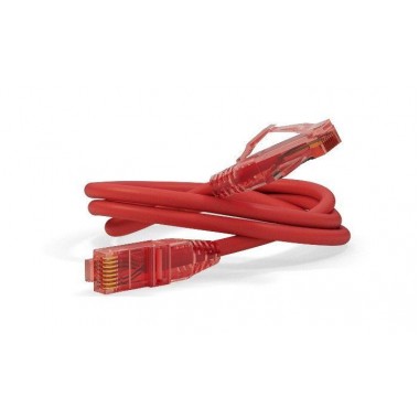 Патч-корд PC-LPM-UTP-RJ45-RJ45-C5e-1M-LSZH-RD U/UTP кат.5е LSZH 1м красн. Hyperline 30888