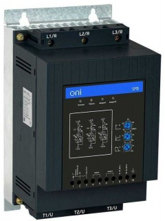 Устройство плавного пуска SFB 3Ф 380В 45кВт 90А Uупр 110-220В Modbus ONI SFB-33-45-A-10