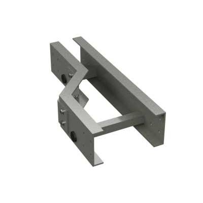 Переходник правосторонний Н=150 B=300 В1=150 стеклопластик DKC GLR15315R