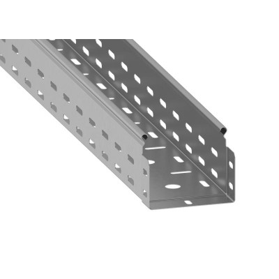 Лоток перфорированный 300х80 L=3м S=1.0мм нерж. ASD-electric STP.3008.3010.INOX