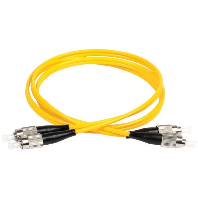 Патч-корд оптический коммутационный соединительный для одномодового кабеля (SM); 9/125 (OS2); FC/UPC-FC/UPC (Duplex) (дл.5м) ITK FPC09-FCU-FCU-C2L-5M
