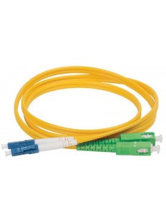 Патч-корд оптический коммутационный переходной для одномодового кабеля (SM); 9/125 (OS2); SC/APC-LC/APC (Duplex) (дл.10м) ITK FPC09-SCA-LCA-C2L-10M