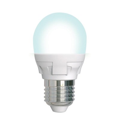Лампа светодиодная LED-G45 7W/4000K/E27 /FR/DIM PLP01WH Яркая 7Вт матовая 4000К нейтр. бел. E27 диммир. (упак. картон) Uniel UL-00004301