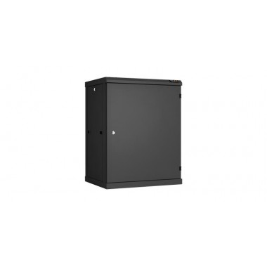 Шкаф настенный разборный 19дюйм 15U метал. дверь Ш600хВ770хГ450мм 2 пары монтажных направляющих черн. TLK TWC-156045-R-M-BK