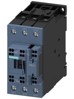 Контактор 3п кат. 24В DC х(0.7-1.25) 1НО+1НЗ 30кВт AC-3 400В типоразмер S2 с варистором пружин. зажимы для применения на ж/д Siemens 3RT20373XB400LA2