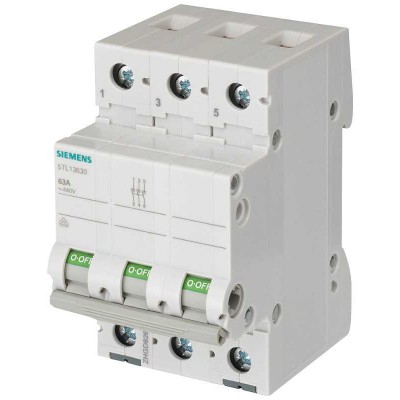 Выключатель нагрузки 80А 3-пол. Siemens 5TL13800