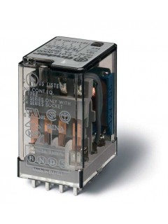 Реле миниатюрное универсальное электромеханич. монтаж на печатную плату 4CO 7А AgNi 48В AC RTI FINDER 551480480000