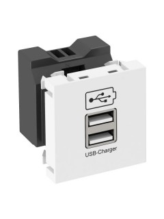 Устройство зарядное USB тип А(1.2 А/2х0.6А бел.) OBO 6105300