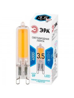 Лампа светодиодная STD LED JCD-3.5W-GL-840-G9 JCD 3.5Вт капсульная 4000К нейтр. бел. G9 Эра Б0049084