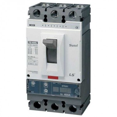 Выключатель автоматический 3п 3т 400А 65кА TS400N ETM33 E LS Electric 108011400