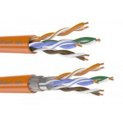 Кабель витая пара ParLan S/FTP Cat6A 4х2х0.57 ZH нг(А)-HF (LAN) для структурированных систем связи (м) ТПД Паритет 251192