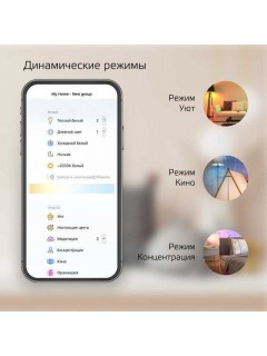 Лампа светодиодная умная Smart Home 6.5Вт A60 грушевидная 2000-6500К E27 806лм измен. цветов. темпер.+ диммир. управление по Wi-Fi GAUSS 1220112