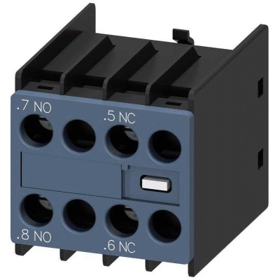 Модуль блок-контактов 11U 1НО+1НЗ: 1НО 1НЗ для вспом. контакторов и контакторов для коммутац. электродвиг. Siemens 3RH29111FB11