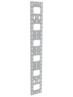 Органайзер кабельный вертикальный 150х12мм 42U сер. ITK CO35-15042-R