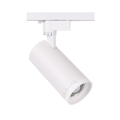 Светильник светодиодный трековый PTR 0728 ZOOM 28Вт 4000К IP40 15-60град. WH бел. JazzWay 5030558