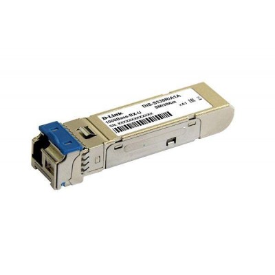 Трансивер SFP промышленный S330R/30KM/A1A WDM с 1 портом 1000Base-BX-U (Tx:1310 нм Rx:1550 нм для одномод. оптич. кабеля (до 30км) D-Link 1607591