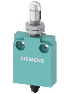 Выключатель позиционный компактный 40мм ширина с соед. кабелем 2М быстродействующие контакты (SNAP-ACTION) 1НО+1НЗ (закругленный плунжер) центральная фиксация специальная конструкция Siemens 3SE54230CD211EA2