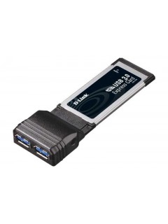 Адаптер для шины ExpressCard DUB-1320/A1A 2-порт. USB 3.0 D-Link 1218292