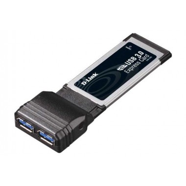 Адаптер для шины ExpressCard DUB-1320/A1A 2-порт. USB 3.0 D-Link 1218292