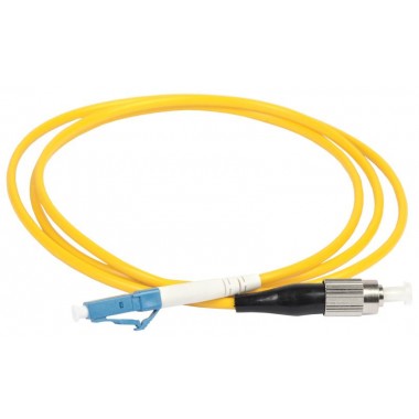 Патч-корд оптический коммутационный переходной для одномодового кабеля (SM); 9/125 (OS2); FC/UPC-LC/UPC (Simplex) (дл.20м) ITK FPC09-FCU-LCU-C1L-20M