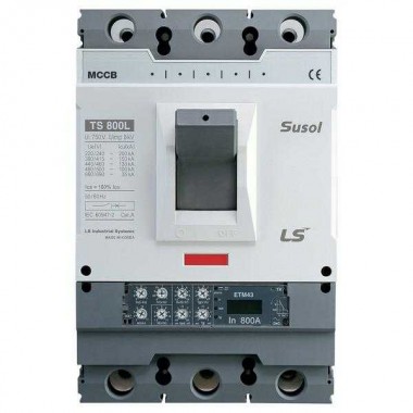 Выключатель автоматический 3п 3т 630А 65кА TS800N ETM43 LS Electric 111002600
