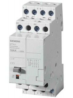 Выключатель дистанционный 4NO для AC 230 400В 16А управление DC 24В Siemens 5TT41142
