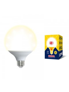 Лампа светодиодная LED-G95-16W/3000K/E27/FR/NR Norma 16Вт матовая 3000К тепл. бел. E27 (упак. картон) Volpe UL-00004873