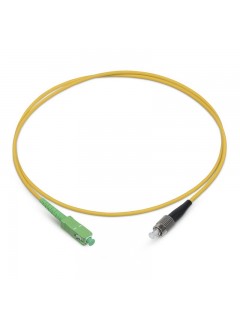 Шнур оптический FOP(s)-9-SC/APC-FC/UPC-1.5m simplex SC/APC-FC/UPC 9/125 sm 1.5м LSZH Cabeus 8112c