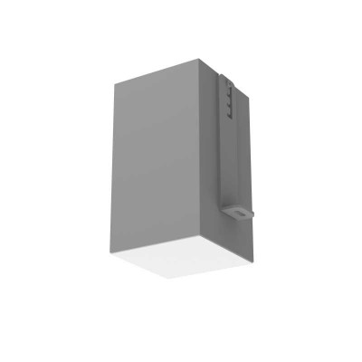 Светильник светодиодный DL-Grill для потолка Грильято 100х100 9Вт 4000К 86х86х65 IP40 встраив. RAL7045 сер. муар VARTON V1-R0-70808-10000-4000940