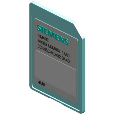 Карта памяти MMC SIMATIC S7 для S7-300/C7/ET 200 Siemens 6ES79538LM320AA0