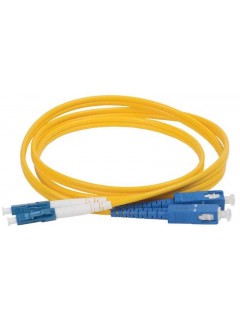 Патч-корд оптический коммутационный переходной для одномодового кабеля (SM); 9/125 (OS2); LC/UPC-SC/UPC (Duplex) (дл.100м) ITK FPC09-LCU-SCU-C2L-100M