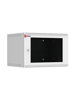 Шкаф телекоммуникационный Astra 6U (600х550) настенный дверь стекло PROxima EKF ITB6G550