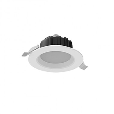 Светильник светодиодный Downlight 11Вт 4000К IP54 1050лм 120х65 кругл. встраив. матов. бел. RAL9010 VARTON V1-R0-01011-10000-4401140