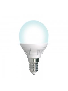 Лампа светодиодная LED-G45 7W/4000K/E14 /FR/DIM PLP01WH Яркая 7Вт матовая 4000К нейтр. бел. E14 диммир. (упак. картон) Uniel UL-00004300