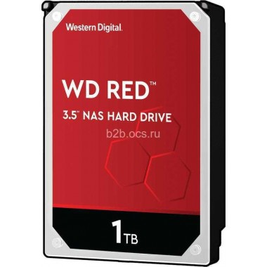 Диск жесткий WD10EFRX HDD WD SATA3 1Tb Caviar Red 64Mb WD 1000208271