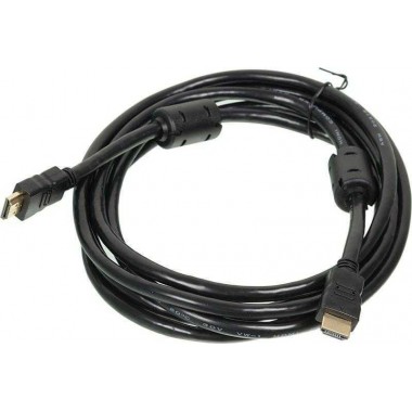 Кабель аудио-видео HDMI 1.4 HDMI (m)/HDMI (m) 3м. феррит.кольца черн. (HDMI-19M/19M-3M-MG) BURO 817220